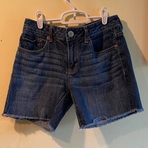 American Eagle Outfitters Dark Blue Jean Shorts